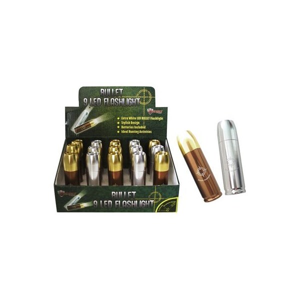 Diamond Visions 9LED Bullet Flashlight 081742 Zoro